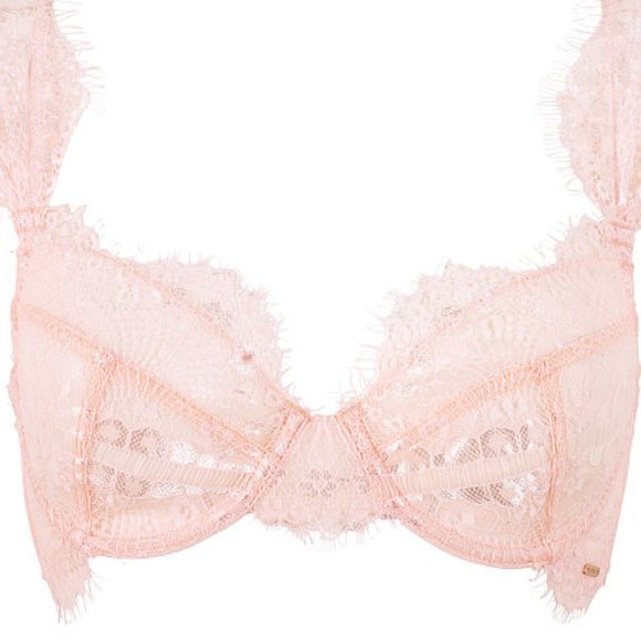 NWT BLUEBELLA Delicate Pink Marina Lace Bra 36C - Picture 5 of 8